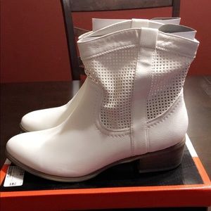 White Ankle Boots
